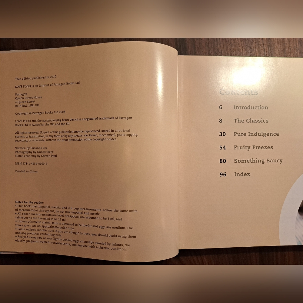 Ice Cream Recipe Book - Picture 2 of 5